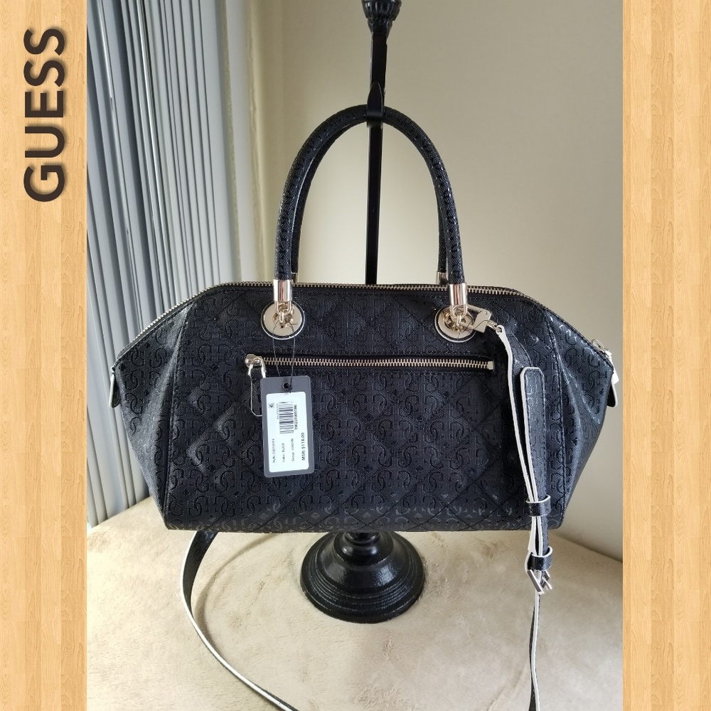 GUESS NWT Women's Jordyn Satchel Bag - Picture 5 of 8